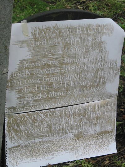 rubbing 18 June 2012